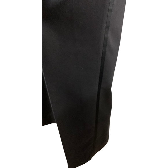 Unbranded Men's Dress Pants Black Stripe Pleated Size 40XL Classic Fit - Picture 11 of 13